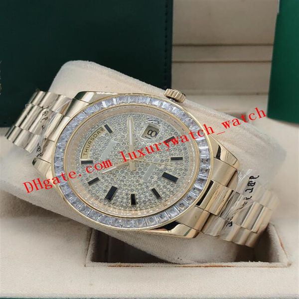 latest version 8 style mens 41mm pave full diamond dial 228239 218399 asia 2813 movement mechanical automatic mens watches266z, Slivery;brown
latest version 8 style mens 41mm pave full diamond dial 228239 218399 asia 2813 movement mechanical automatic mens watches266z, Slivery;brown