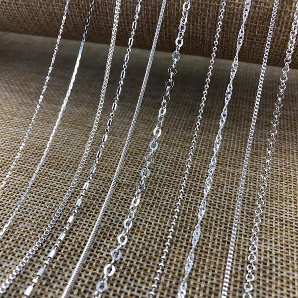 whole 120pcs lot mix 10 style metal silver plated necklaces chain diy fashion jewelry necklace for women girl fitting lobster 298w
whole 120pcs lot mix 10 style metal silver plated necklaces chain diy fashion jewelry necklace for women girl fitting lobster 298w