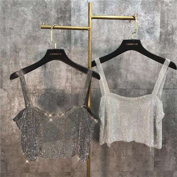 tanks prepomp 2022 summer new arrival shiny diamonds chain rhinestoen women straps short female camsi tank gd495, Black;white
tanks prepomp 2022 summer new arrival shiny diamonds chain rhinestoen women straps short female camsi tank gd495, Black;white