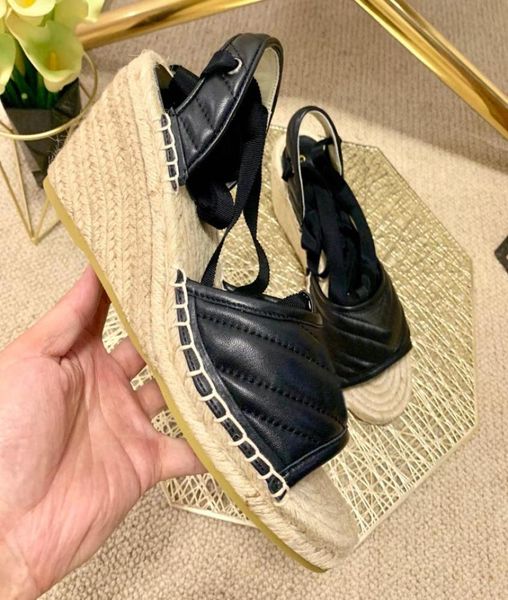 women designer sandals fashion buckle sandal straw bottom pumps lady wedge sandals open toe shoes q3904367810, Black
women designer sandals fashion buckle sandal straw bottom pumps lady wedge sandals open toe shoes q3904367810, Black