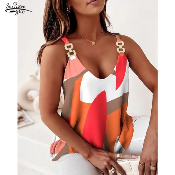 t-shirt summer fashion chain straps harajuku vest vintage print loose sling blouse 2022 women v neck sleeveless pullover blusa, White
t-shirt summer fashion chain straps harajuku vest vintage print loose sling blouse 2022 women v neck sleeveless pullover blusa, White