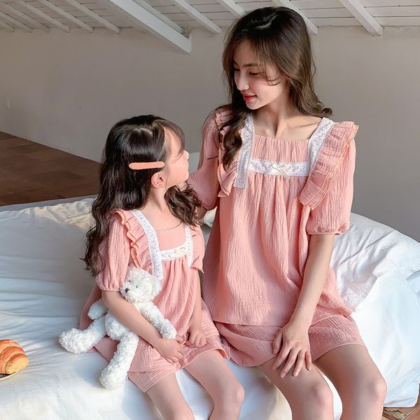 family matching outfits family matching mommy and daughter couple short sleeve pajamas set summer women sleepwear mom baby girls coming-home, Blue
family matching outfits family matching mommy and daughter couple short sleeve pajamas set summer women sleepwear mom baby girls coming-home, Blue