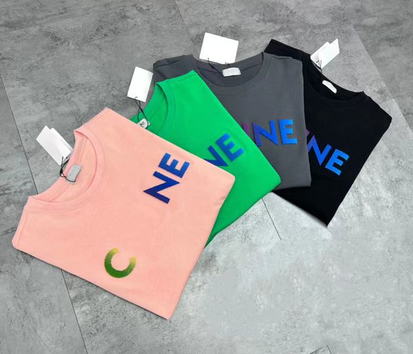 summer women's t-shirt 2023 new shirt men's and women's t-shirt niche design color gradient letter everything top, White
summer women's t-shirt 2023 new shirt men's and women's t-shirt niche design color gradient letter everything top, White