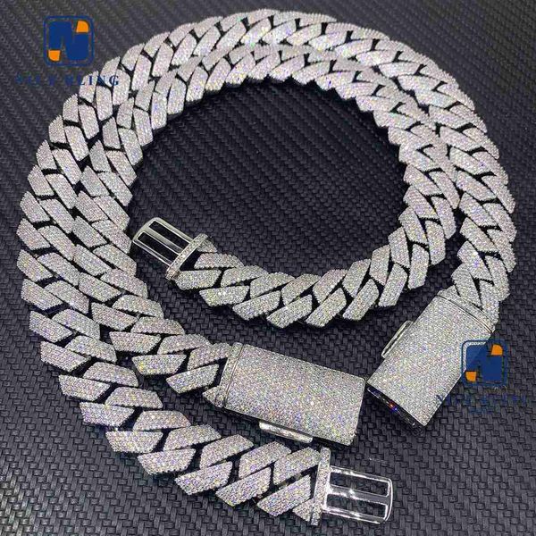 20mm factory price s925 infinite necklace for men iced out cz jewelry custom diamond necklace luxury chain for men, Silver
20mm factory price s925 infinite necklace for men iced out cz jewelry custom diamond necklace luxury chain for men, Silver