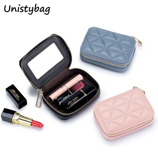 cosmetic bags cases unistybag lipstick genuine leather makeup case mini purse organizer women mirror pocket coin wallet 230421
cosmetic bags cases unistybag lipstick genuine leather makeup case mini purse organizer women mirror pocket coin wallet 230421
