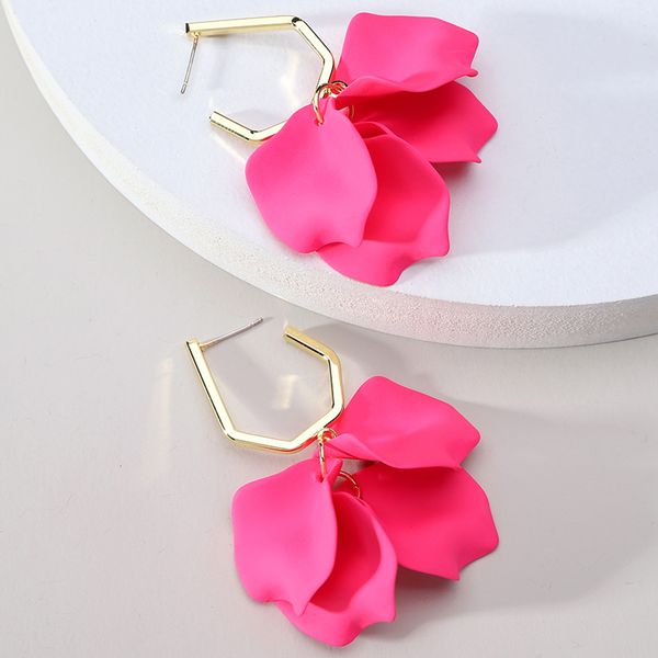dangle chandelier korean fashion acrylic rose petals flower dangle earrings for women trend luxury design wedding party jewelry accessories, Silver
dangle chandelier korean fashion acrylic rose petals flower dangle earrings for women trend luxury design wedding party jewelry accessories, Silver