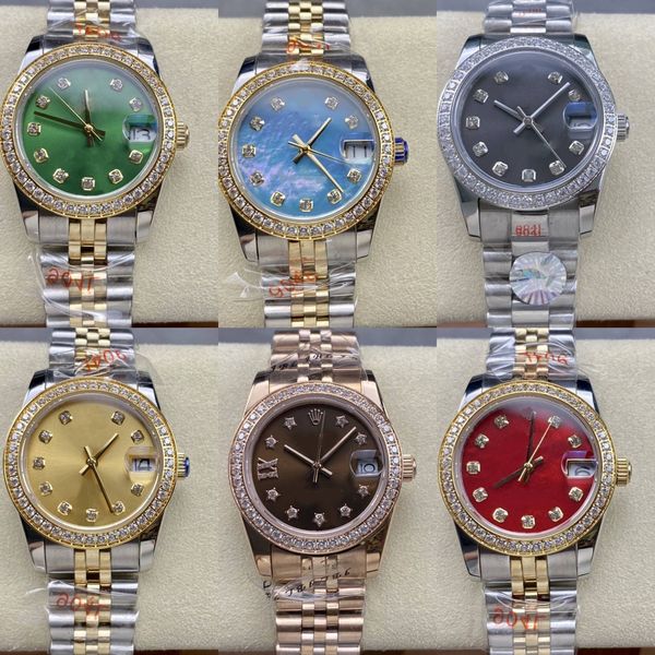 Diamond watch luxury factory designer men's automatic mechanical gold dial 41mm/36mm women's watch calendar stainless steel strap waterproof sapphire Montre de Luxe, 19
Diamond watch luxury factory designer men's automatic mechanical gold dial 41mm/36mm women's watch calendar stainless steel strap waterproof sapphire Montre de Luxe, 19