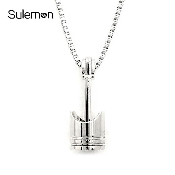 mini engine piston pendant stainless steel necklace biker motorcycle enthusiast torque necklaces men punk rocking jewelry sn63273z, Silver
mini engine piston pendant stainless steel necklace biker motorcycle enthusiast torque necklaces men punk rocking jewelry sn63273z, Silver