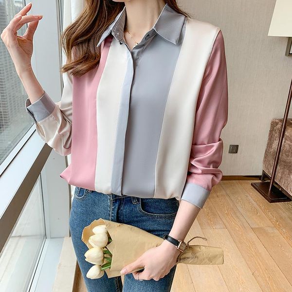 shirts chikichi 2021 autumn new fashion threecolor satin chiffon shirt women office lady long sleeve blouse womens, White
shirts chikichi 2021 autumn new fashion threecolor satin chiffon shirt women office lady long sleeve blouse womens, White