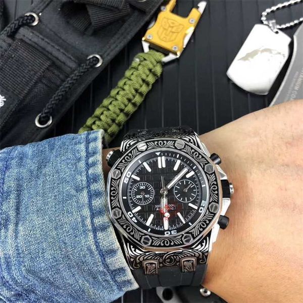 milles watch business leisure men's fully automatic mechanical watch personalized carved adhesive tape fashion glow waterproof multifun, Slivery;golden
milles watch business leisure men's fully automatic mechanical watch personalized carved adhesive tape fashion glow waterproof multifun, Slivery;golden