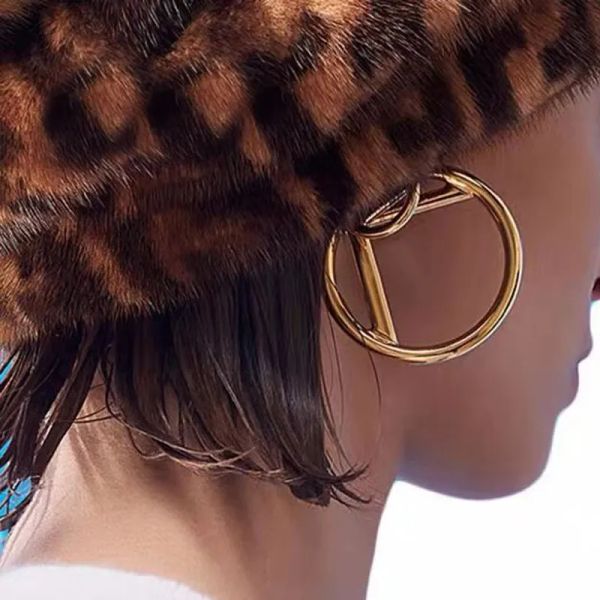 designer hoop earrings gold silver earrings for women letters f stud hoops wholesale jewelry luxurys fashion big circle earring, Golden;silver
designer hoop earrings gold silver earrings for women letters f stud hoops wholesale jewelry luxurys fashion big circle earring, Golden;silver
