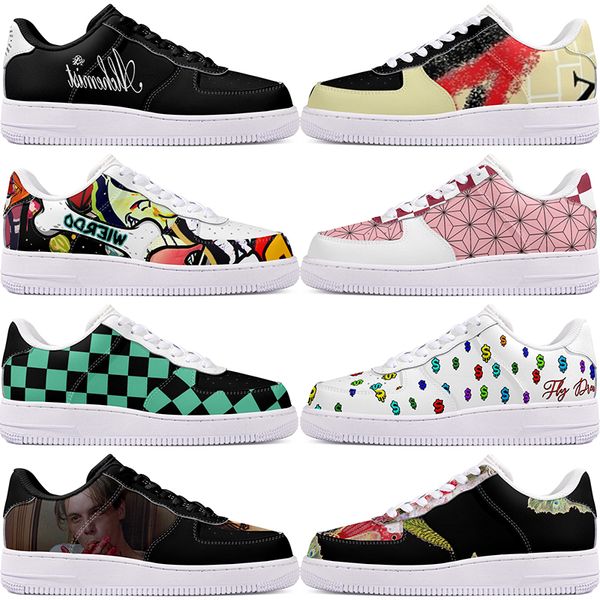 DIY shoes comfortable autumn mens Leisure shoes one for fashion men women casualplatform sneakers Classic cartoon graffiti trainers comfortable sports 9650
DIY shoes comfortable autumn mens Leisure shoes one for fashion men women casualplatform sneakers Classic cartoon graffiti trainers comfortable sports 9650