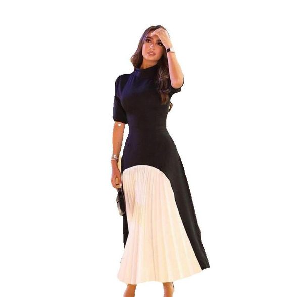 elegant long black muslim evening dresses pleated ankle length ziper back robe de soiree prom gowns, Black;red
elegant long black muslim evening dresses pleated ankle length ziper back robe de soiree prom gowns, Black;red