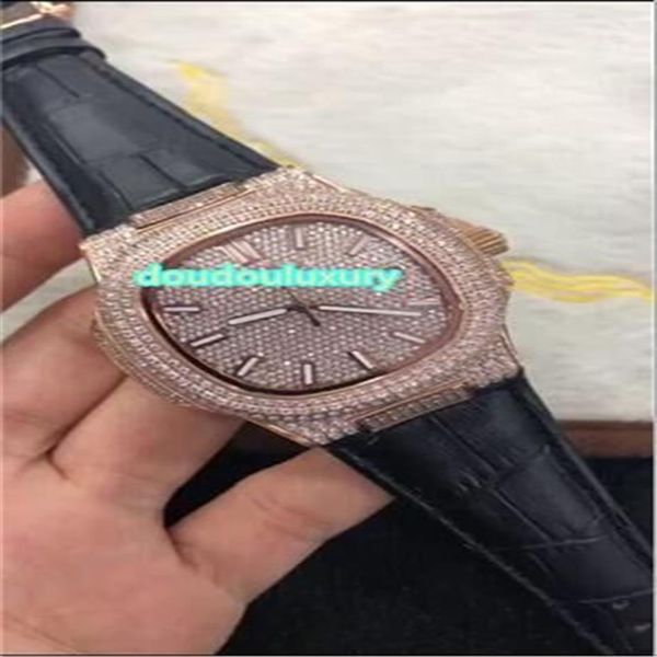 men's fashion watches rose gold diamond popular watch black leather strap waterproof automatic watch266q, Slivery;brown
men's fashion watches rose gold diamond popular watch black leather strap waterproof automatic watch266q, Slivery;brown