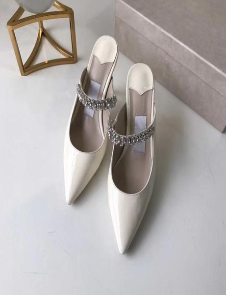 high heel sandal women pointed crystal strap sandal patent leather mules women flat mules designer stiletto heel dress sandal with9361400, Black
high heel sandal women pointed crystal strap sandal patent leather mules women flat mules designer stiletto heel dress sandal with9361400, Black