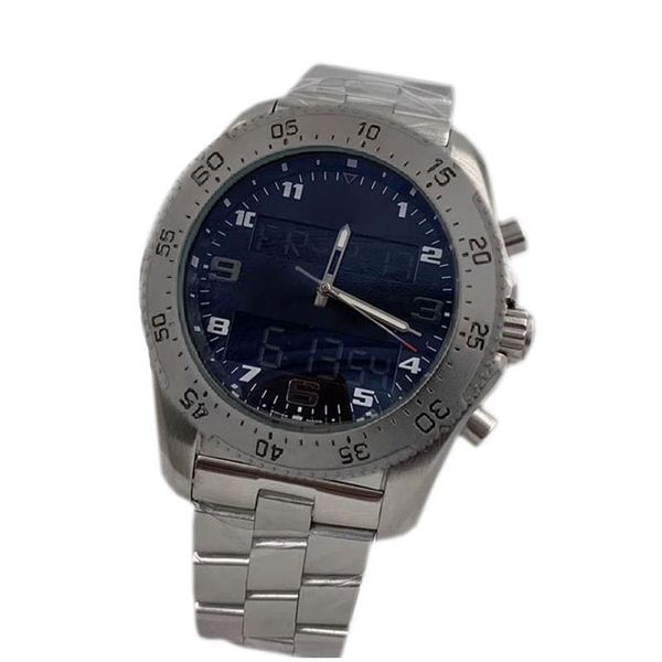 new professional mens designer watches multifunction electronic quartz movement dual time zone watch montre de luxe wristwatches c253x, Slivery;brown
new professional mens designer watches multifunction electronic quartz movement dual time zone watch montre de luxe wristwatches c253x, Slivery;brown