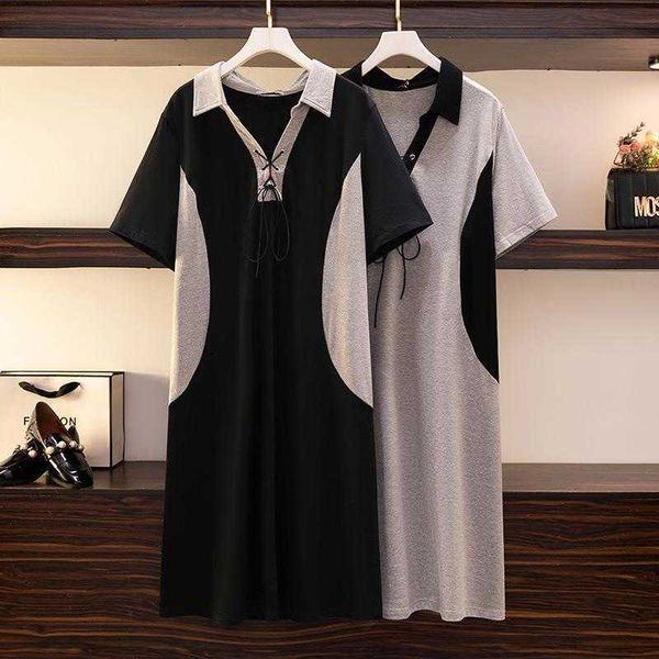 large size womens clothing design dress sense girlfriends clothes summer plump, Black;gray
large size womens clothing design dress sense girlfriends clothes summer plump, Black;gray