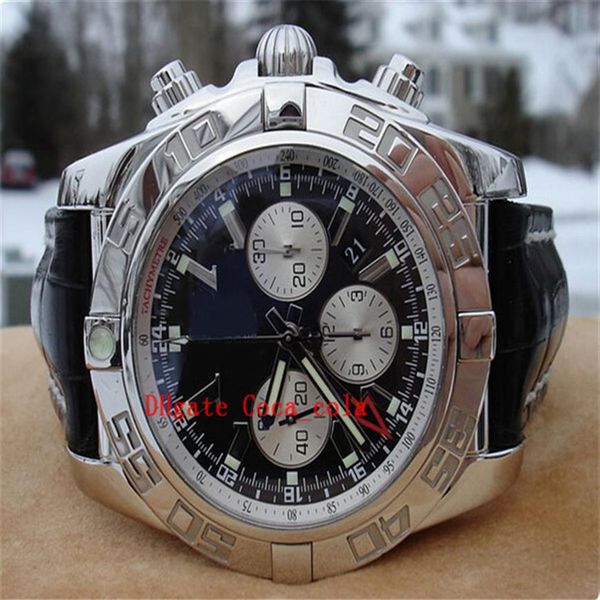 luxury watch quartz chronography ab0410 chronomat gmt windrider stainless steel men men's watch dress watches2608, Slivery;brown
luxury watch quartz chronography ab0410 chronomat gmt windrider stainless steel men men's watch dress watches2608, Slivery;brown