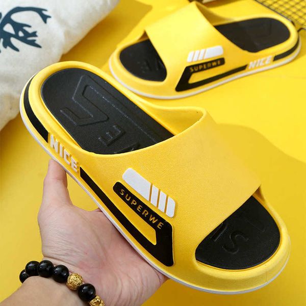 slippers sports men's summer outerwear personalized flip flops anti-skid fashion slippers, Black
slippers sports men's summer outerwear personalized flip flops anti-skid fashion slippers, Black