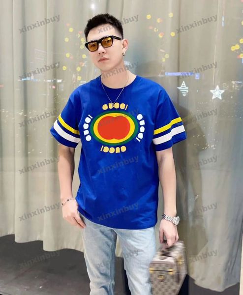 xinxinbuy men designer tee t shirt 23ss letter chest stripe short sleeve cotton women black green white blue xs-l, Black;brown
xinxinbuy men designer tee t shirt 23ss letter chest stripe short sleeve cotton women black green white blue xs-l, Black;brown