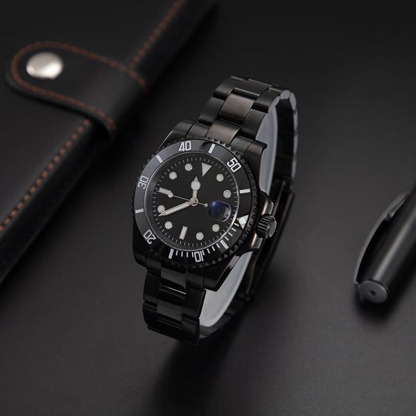 lf-designer mens watch black ceramic bezel 40mm automatic wristwatch movement mechanical men stainless 904l steel watches submarine montre d, Slivery;brown
lf-designer mens watch black ceramic bezel 40mm automatic wristwatch movement mechanical men stainless 904l steel watches submarine montre d, Slivery;brown