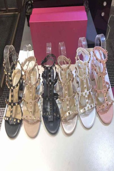 women rivet sandals luxury designer genuine leather sandal slingback pumps ladies high heels fashion rivets shoe party heel 61565631, Black
women rivet sandals luxury designer genuine leather sandal slingback pumps ladies high heels fashion rivets shoe party heel 61565631, Black