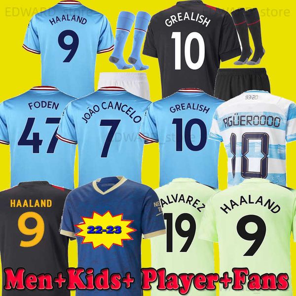 22 23 erling haaland mans cities soccer jerseys phillips agueroooo anniversary grealish de bruyne foden 2022 2023 manchesters football shir, Black
22 23 erling haaland mans cities soccer jerseys phillips agueroooo anniversary grealish de bruyne foden 2022 2023 manchesters football shir, Black