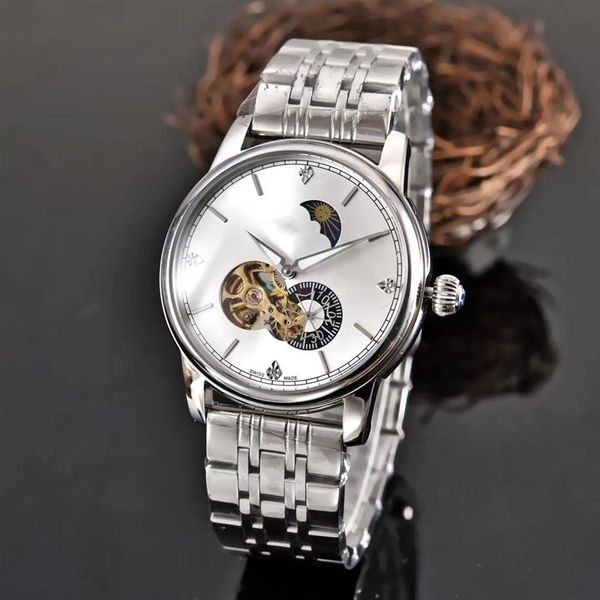 boutique men's watch 316 stainless steel strap 2-pin semi-flywheel men's watch diameter 41mm236w, Slivery;brown
boutique men's watch 316 stainless steel strap 2-pin semi-flywheel men's watch diameter 41mm236w, Slivery;brown