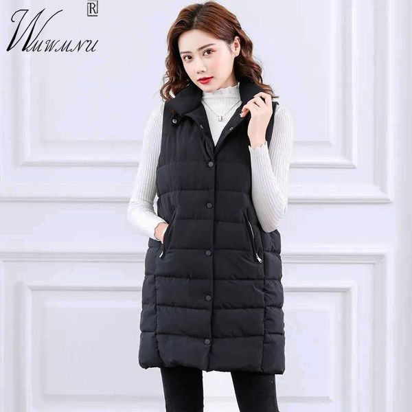 vests casual winter long padded vests women stand collar black waistcoat singlebreasted sleeveless jacket basic zip pocket warm coat, Black;white
vests casual winter long padded vests women stand collar black waistcoat singlebreasted sleeveless jacket basic zip pocket warm coat, Black;white