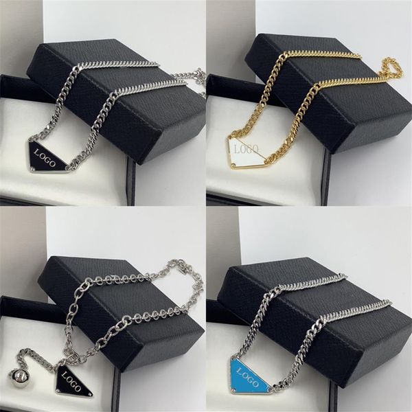 2023 new p triangle necklaces for women luxury party fashion chain necklace jewelry designer holiday gift2838, Silver
2023 new p triangle necklaces for women luxury party fashion chain necklace jewelry designer holiday gift2838, Silver