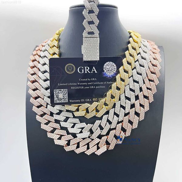 custom hip hop jewelry 20mm s925 solid silver cuban link chain iced out bling moissanite diamond cuban link
custom hip hop jewelry 20mm s925 solid silver cuban link chain iced out bling moissanite diamond cuban link
