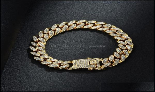 link chain mens hip hop bling gold bracelets diamond jewelry iced out miami cuban bracelet 1272 b3 drop delivery hjewelry dhfmi9176043, Black
link chain mens hip hop bling gold bracelets diamond jewelry iced out miami cuban bracelet 1272 b3 drop delivery hjewelry dhfmi9176043, Black