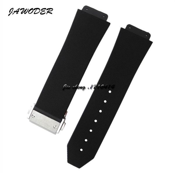 jawoder watchband 23mm 26mm men stainless steel deployment clasp black diving silicone rubber watch band strap for hub big bang287f, Black;brown
jawoder watchband 23mm 26mm men stainless steel deployment clasp black diving silicone rubber watch band strap for hub big bang287f, Black;brown