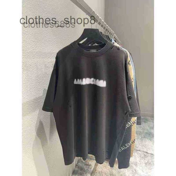 men's shirts designer bbalengs t shirt sweaters spring summer style hole washing fuzzy letters pure cotton sleeve s jqpf, White;black
men's shirts designer bbalengs t shirt sweaters spring summer style hole washing fuzzy letters pure cotton sleeve s jqpf, White;black