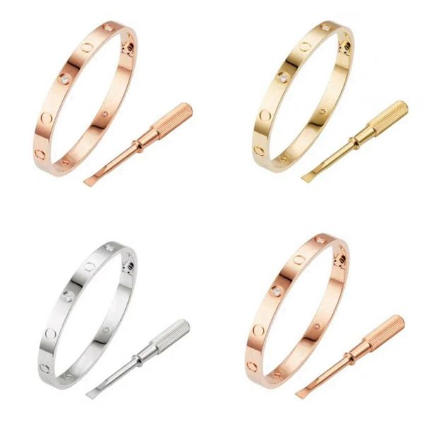 love screwdriver bracelet designer bangle 18k man woman bracelets classic 5 0 c with diamonds men promise women wedding love gifts246t, Black
love screwdriver bracelet designer bangle 18k man woman bracelets classic 5 0 c with diamonds men promise women wedding love gifts246t, Black