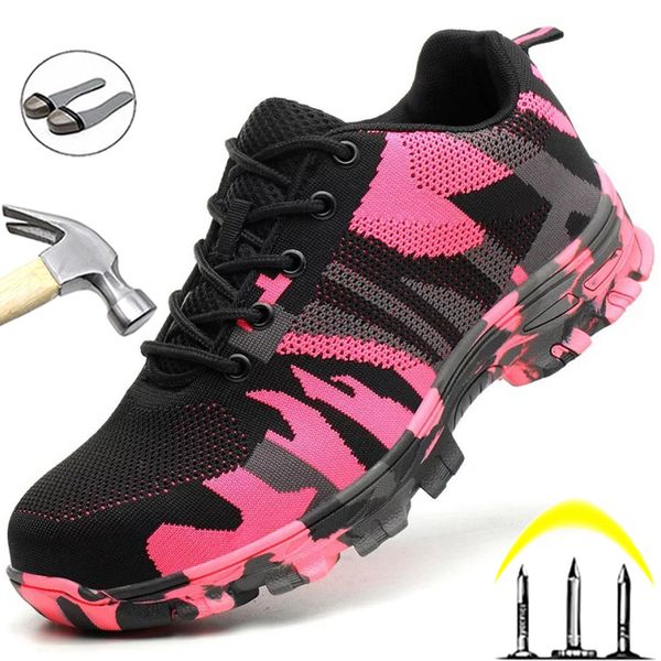 safety shoes camouflage safety shoes men women steel toe shoes puncture-proof work shoes sneakers indestructible protective shoes military 2, Black;brown
safety shoes camouflage safety shoes men women steel toe shoes puncture-proof work shoes sneakers indestructible protective shoes military 2, Black;brown