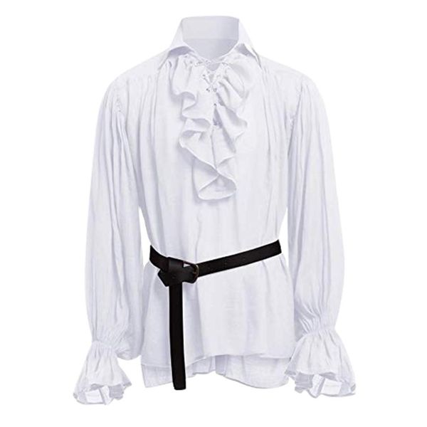shirts 2021 women's shirts fashion women bandage long sleeve shirt gothic woman blouse autumn casual shirt new style, White
shirts 2021 women's shirts fashion women bandage long sleeve shirt gothic woman blouse autumn casual shirt new style, White