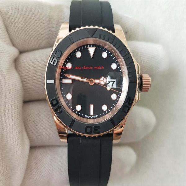 wristwatches 40mm black dial 116655 rose gold sapphire rubber bands bracelet automatic mens watch watches241n, Slivery;brown
wristwatches 40mm black dial 116655 rose gold sapphire rubber bands bracelet automatic mens watch watches241n, Slivery;brown