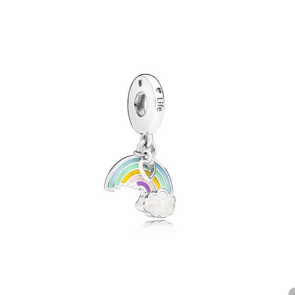 925 sterling silver rainbow dangle charm for pandora snake chain bracelet bangle making charms women necklace pendant jewelry findings with, Bronze;silver
925 sterling silver rainbow dangle charm for pandora snake chain bracelet bangle making charms women necklace pendant jewelry findings with, Bronze;silver