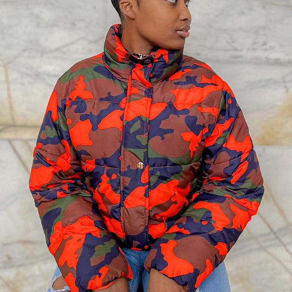 leather year 2023 winter street fashion outerwear camouflage print puffer jacket zip up turtleneck bubble coats women casual outfits, Black
leather year 2023 winter street fashion outerwear camouflage print puffer jacket zip up turtleneck bubble coats women casual outfits, Black
