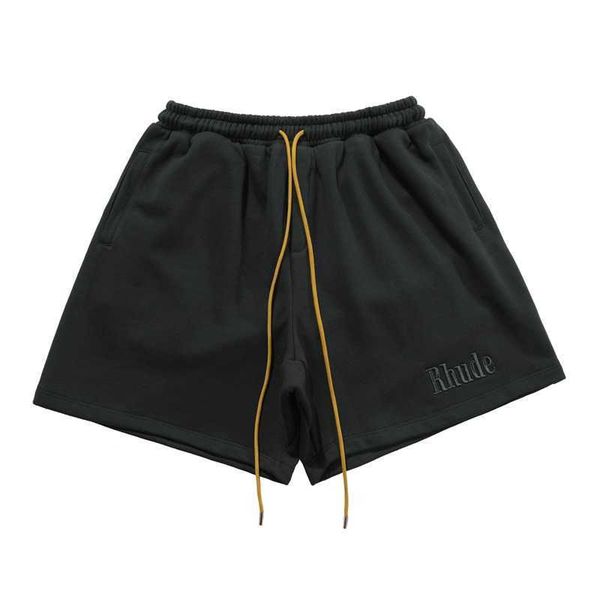 designer clothing short casual rhude 21ss embroidered solid high street drawstring shorts men's women's cotton high gram casual pa, White;black
designer clothing short casual rhude 21ss embroidered solid high street drawstring shorts men's women's cotton high gram casual pa, White;black