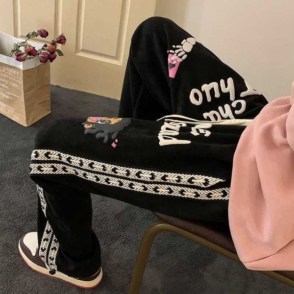 men's pants casual pants men's spring autumn american heavy hiphop straight sports pants large size high street retro trend sweatp, Black
men's pants casual pants men's spring autumn american heavy hiphop straight sports pants large size high street retro trend sweatp, Black