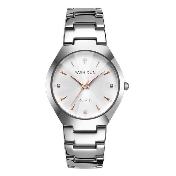 yashidun brand glossy stainless steel bracelet quartz lovers watches simple hands mens womens watch fashion luminous wristwatches 210z, Slivery;brown
yashidun brand glossy stainless steel bracelet quartz lovers watches simple hands mens womens watch fashion luminous wristwatches 210z, Slivery;brown