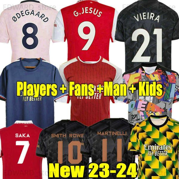 g.jesus 22 23 24 retro soccer jerseys smith rowe love saka fans player thomas martinelli tierney 2023 football shirt men kids kit odegaard n, Black
g.jesus 22 23 24 retro soccer jerseys smith rowe love saka fans player thomas martinelli tierney 2023 football shirt men kids kit odegaard n, Black