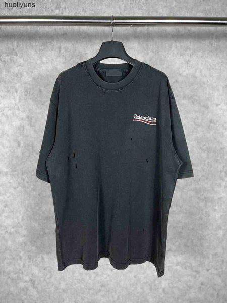 t shirts 2023 mens fashion balencg tee loose b home embroidery washed old short sleeve t-shirt for men women's casual, White;black
t shirts 2023 mens fashion balencg tee loose b home embroidery washed old short sleeve t-shirt for men women's casual, White;black