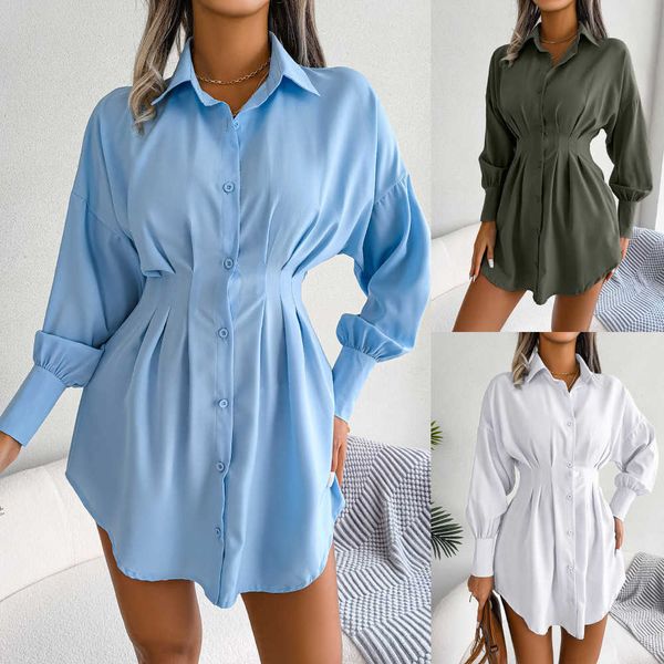 summer models of women's dresses casual lantern sleeves waist asymmetric dress shirt dress, Black;gray
summer models of women's dresses casual lantern sleeves waist asymmetric dress shirt dress, Black;gray