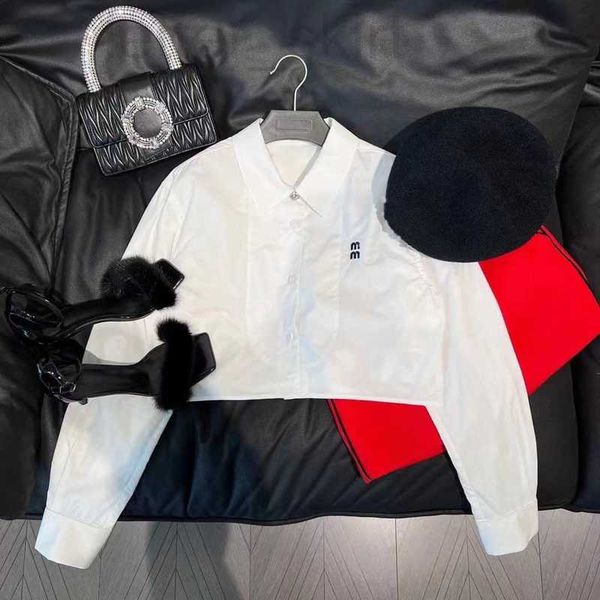 women's polos designer short shirt early spring 2023 new product simple and fashionable style small polo neck, drilled mouth, button de, White
women's polos designer short shirt early spring 2023 new product simple and fashionable style small polo neck, drilled mouth, button de, White