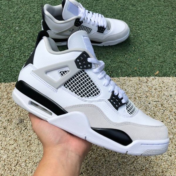 with box 4 4s mens basketball shoes military black white neutral grey high cut men women trainers sports sneakers dh6927-111 quality 5.5-13
with box 4 4s mens basketball shoes military black white neutral grey high cut men women trainers sports sneakers dh6927-111 quality 5.5-13