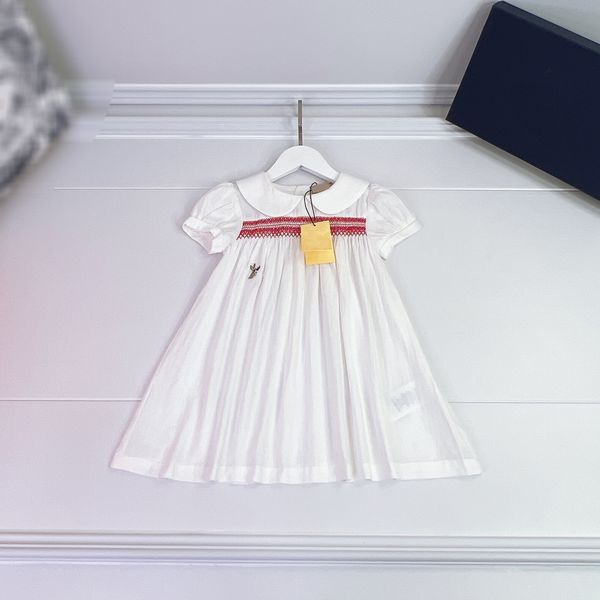girls embroidered dress deisgner dress doll collar skirt girls pleated skirt doll collar cotton sports dresses short sleeve skirts high end, Red;yellow
girls embroidered dress deisgner dress doll collar skirt girls pleated skirt doll collar cotton sports dresses short sleeve skirts high end, Red;yellow