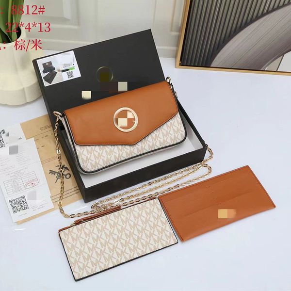 michaels kor mks bags with box 3pcs set 66luxurys designers bags purse woman fashion monogrames multi pochette felicie chain crossbody shoul
michaels kor mks bags with box 3pcs set 66luxurys designers bags purse woman fashion monogrames multi pochette felicie chain crossbody shoul